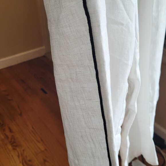 John‎ Paul Richard White Linen Pants - Picture 4 of 6